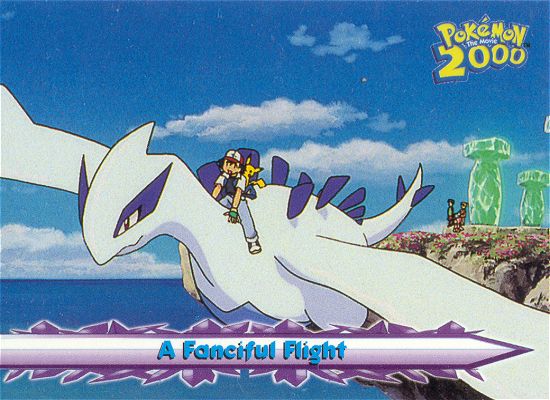 A Fanciful Flight - 65 - Topps - Pokemon the Movie 2000 - front