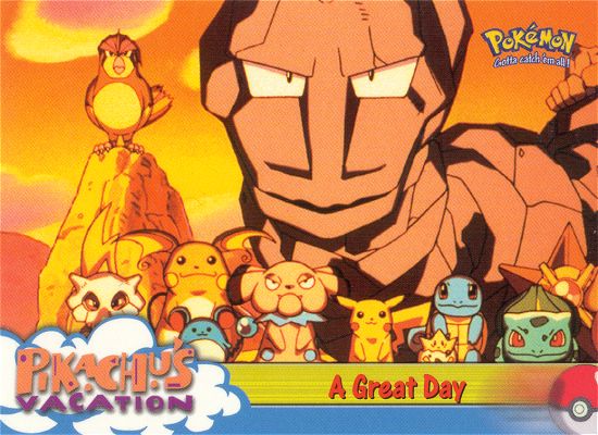 A Great Day - 58 - Topps - Pokemon the first movie - front