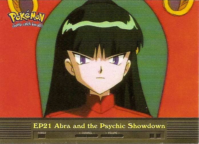 Abra and the Psychic Showdown - EP21 - Topps - Series 2 - front