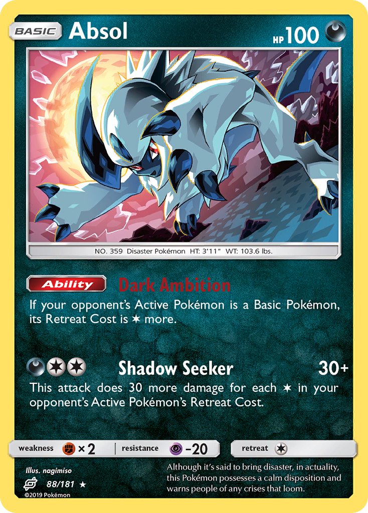 Absol - 88 - Team Up