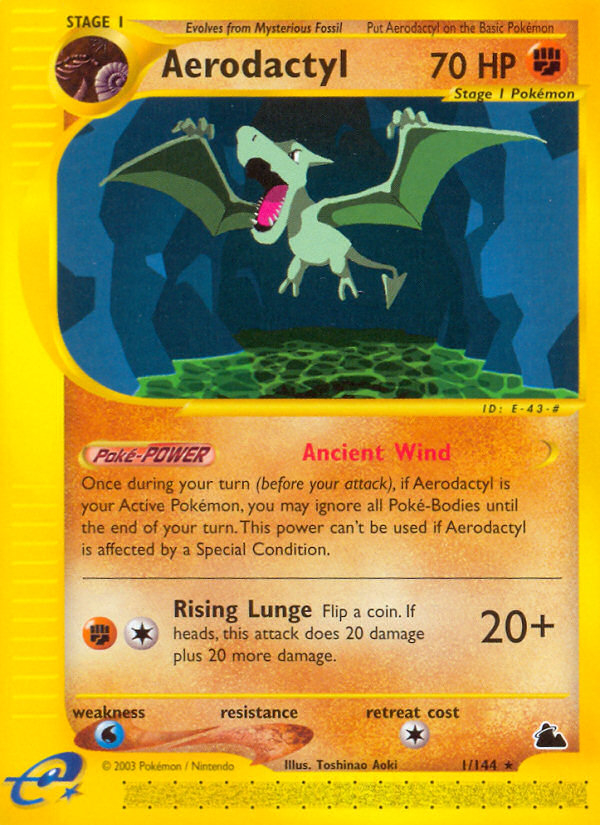 XY OU - The dinos: OU m-aerodactyl team