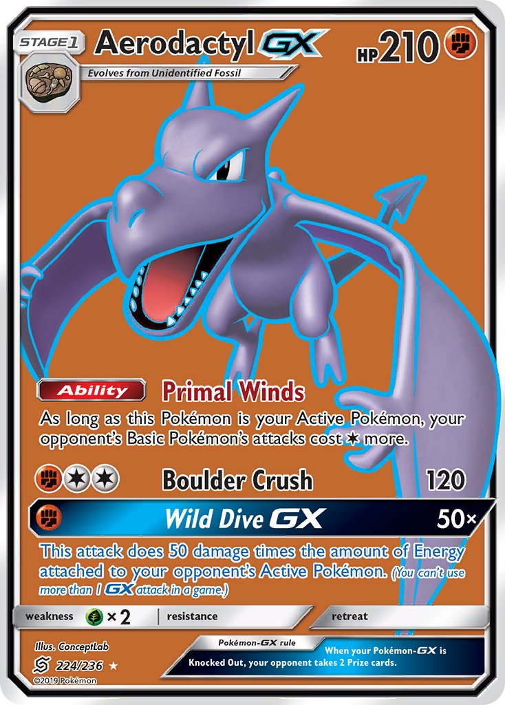 Aerodactyl-GX - 224 - Unified Minds