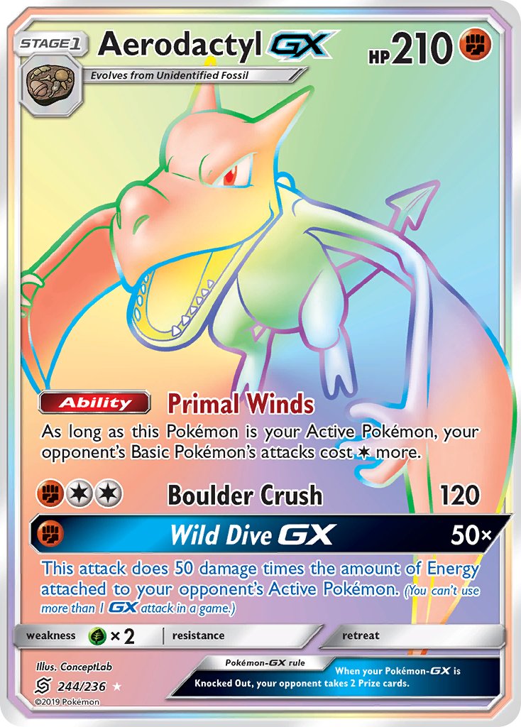 Aerodactyl-GX - 244 - Unified Minds