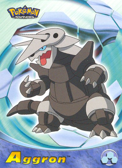 Aggron - 10 - Topps - Pokemon Advanced - front