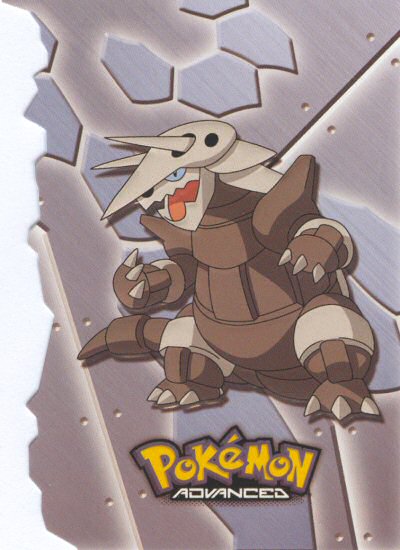 Aggron - 18 of 18 - Topps - Pokemon Advanced - front