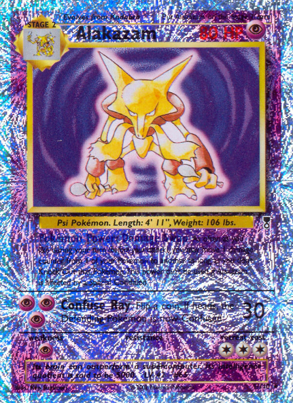 Check the actual price of your Dark Alakazam 1/82 Pokemon card