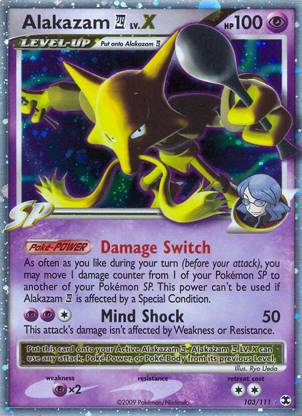 Alakazam E4 LV.X - 103 - Rising Rivals