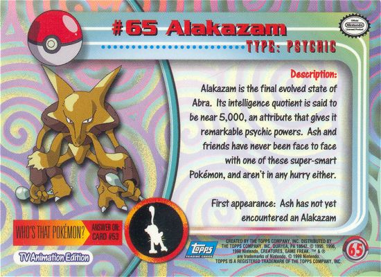 65 Alakazam