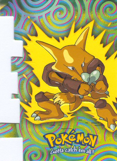 Alakazam - EV9 of 12 - Topps - Series 3 - front