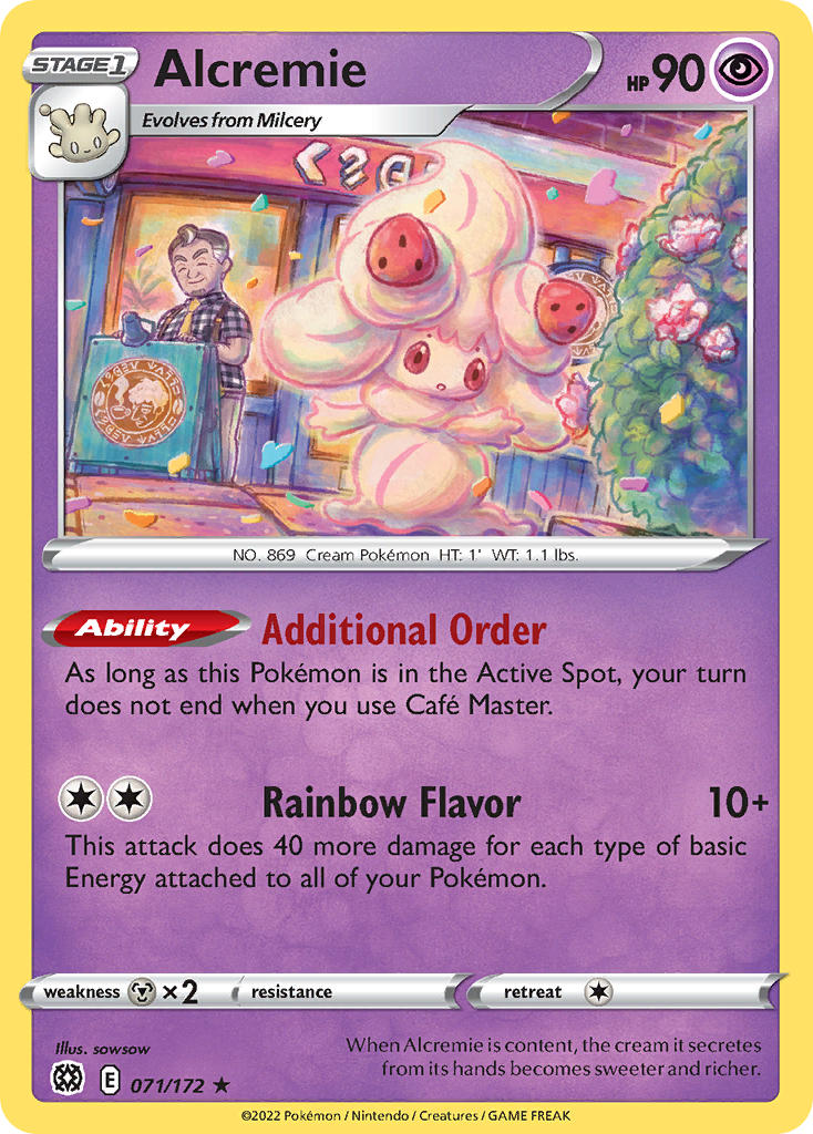 Alcremie - 71 - Brilliant Stars