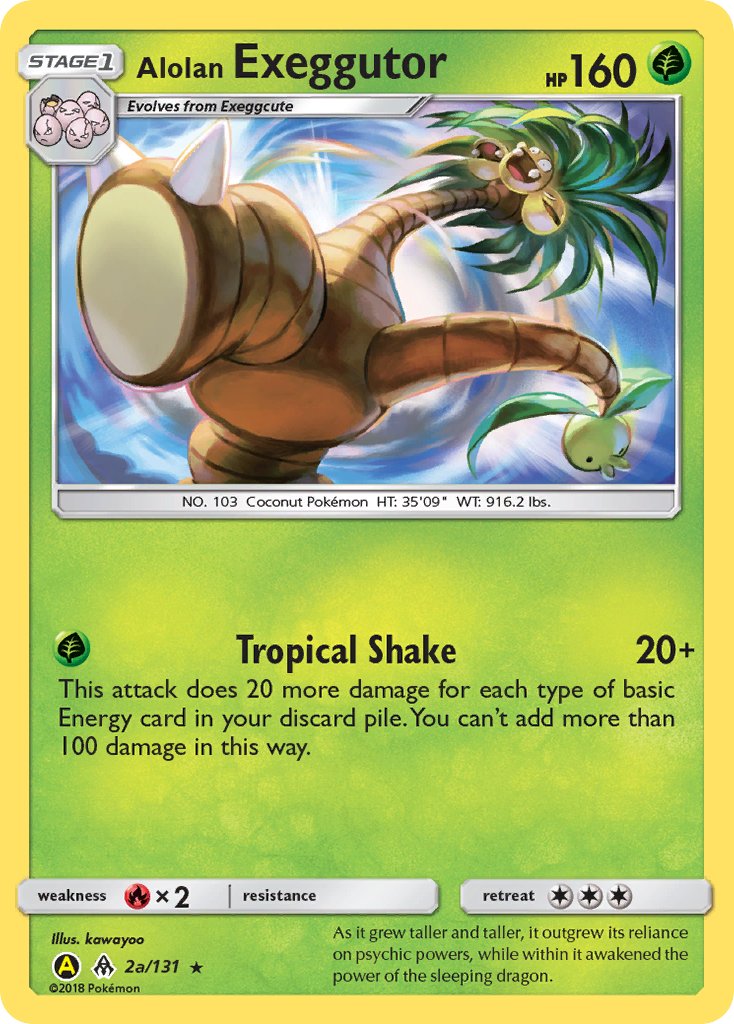 Alolan Exeggutor - 2a - Forbidden Light