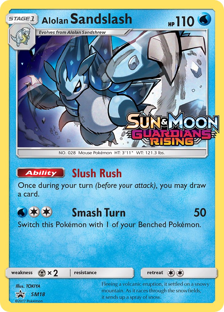 Alolan Sandslash - SM18 - Sun & Moon Promos