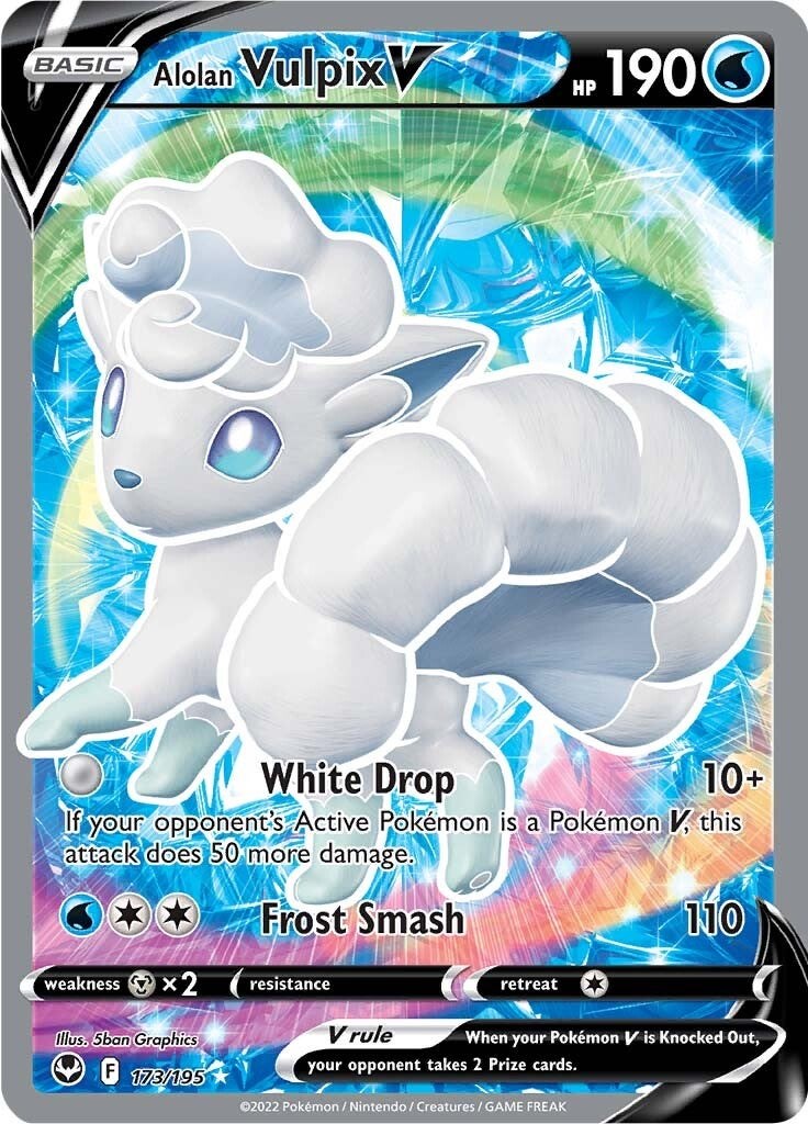 Alolan Vulpix V (Full Art)