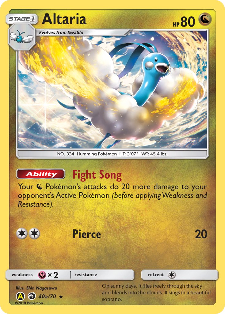 Altaria - 40a - Dragon Majesty