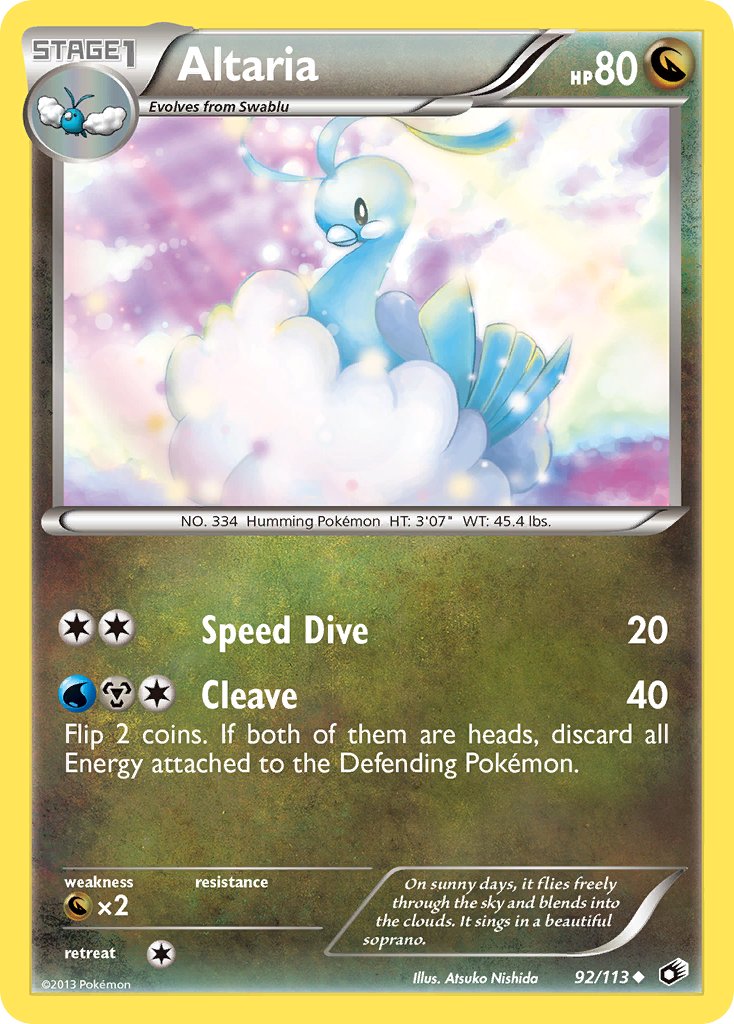 Altaria - 92 - Legendary Treasures