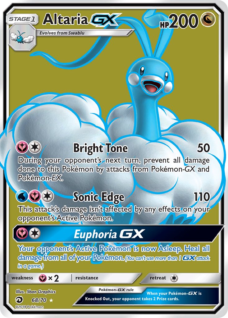 Altaria-GX - 68 - Dragon Majesty