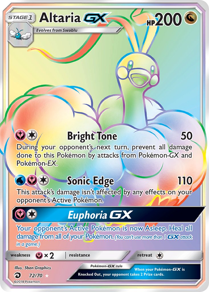 Altaria-GX - 72 - Dragon Majesty