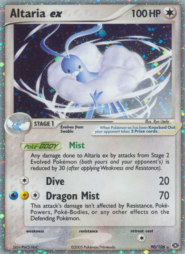 Altaria ex - 90 - Emerald