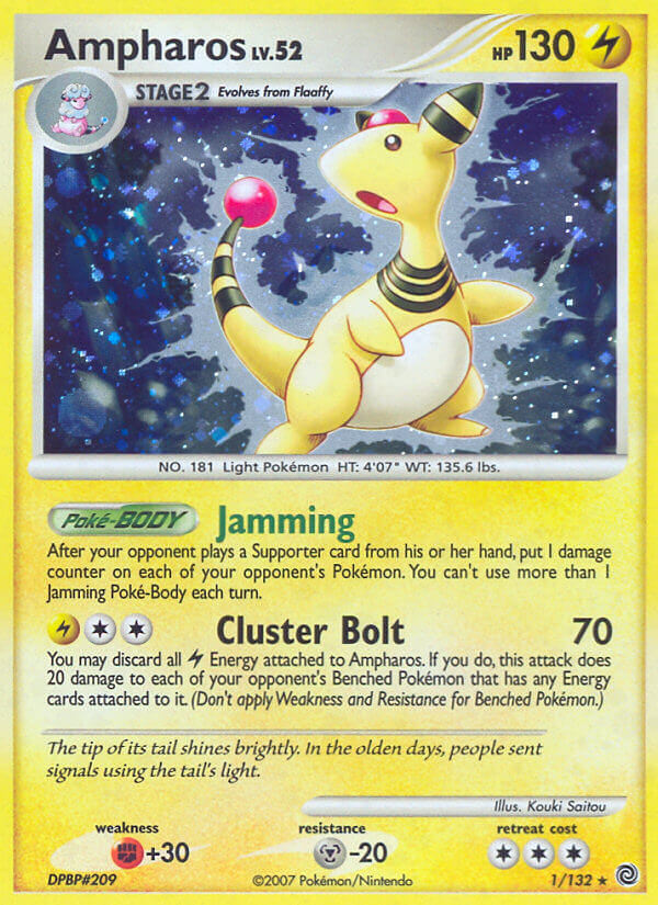 Ampharos - 1 - Secret Wonders