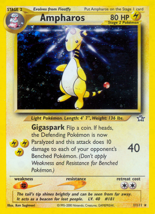 Ampharos - Neo Genesis - Unlimited