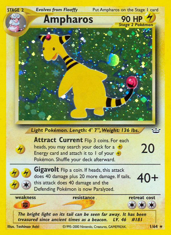 Ampharos - Neo Revelation - Unlimited