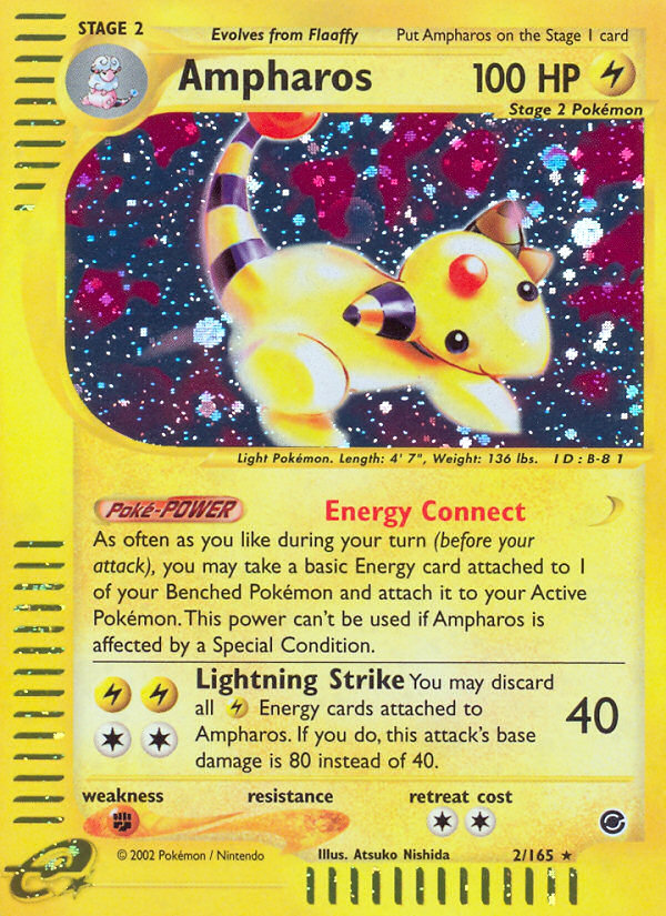 Ampharos - Expedition Base set