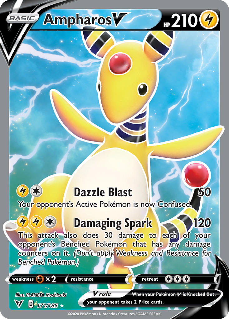 Ampharos V - 171 - Vivid Voltage