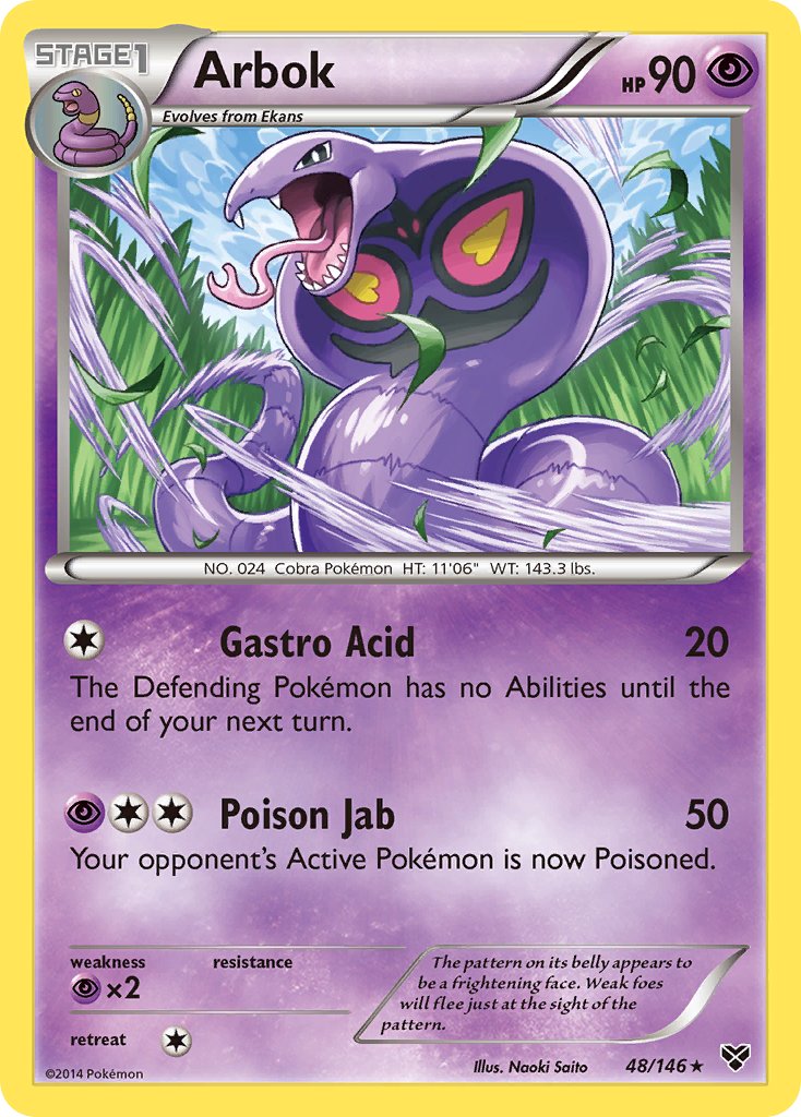 Arbok - 48 - XY