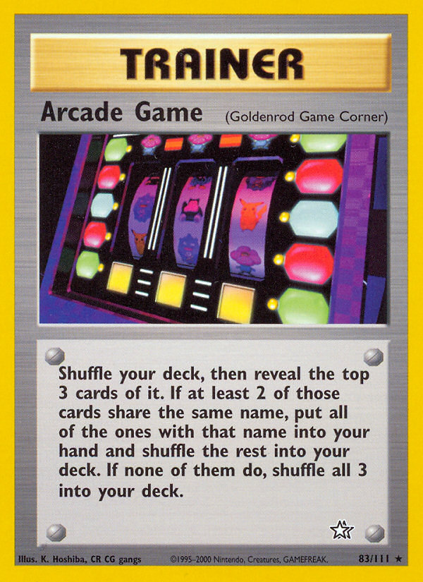 Arcade Game - Neo Genesis - Unlimited