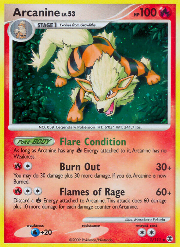 Arcanine - 1 - Rising Rivals