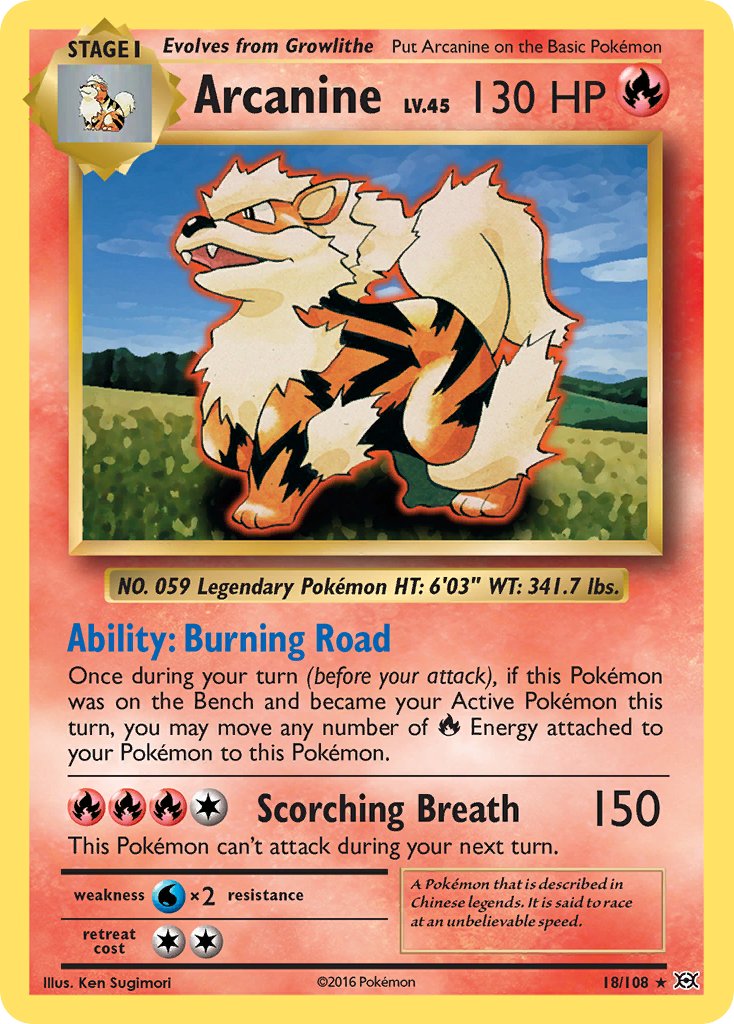 Arcanine - 18 - Evolutions