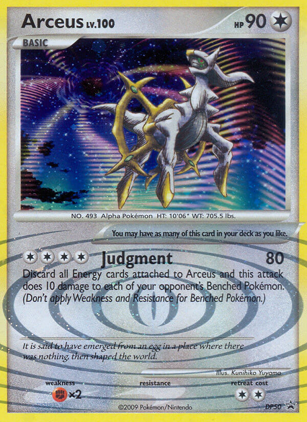 Arceus - DP50 - Diamond & Pearl Promos