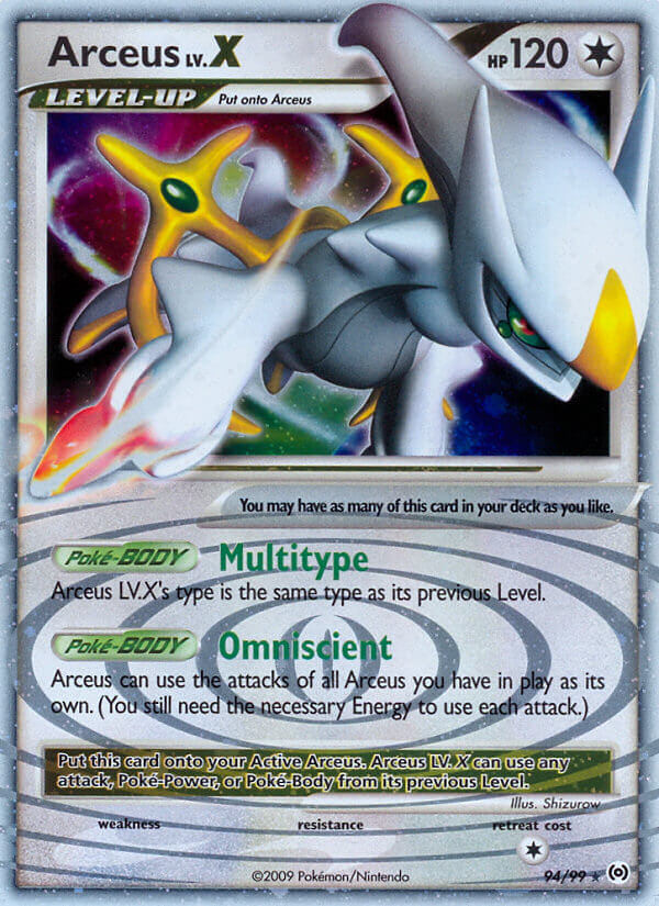 Arceus LV.X - 94 - Arceus