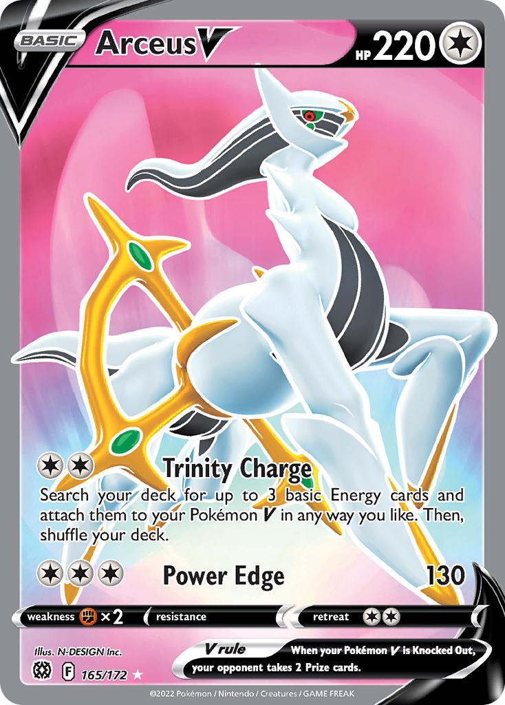 Arceus V - 165 - Brilliant Stars