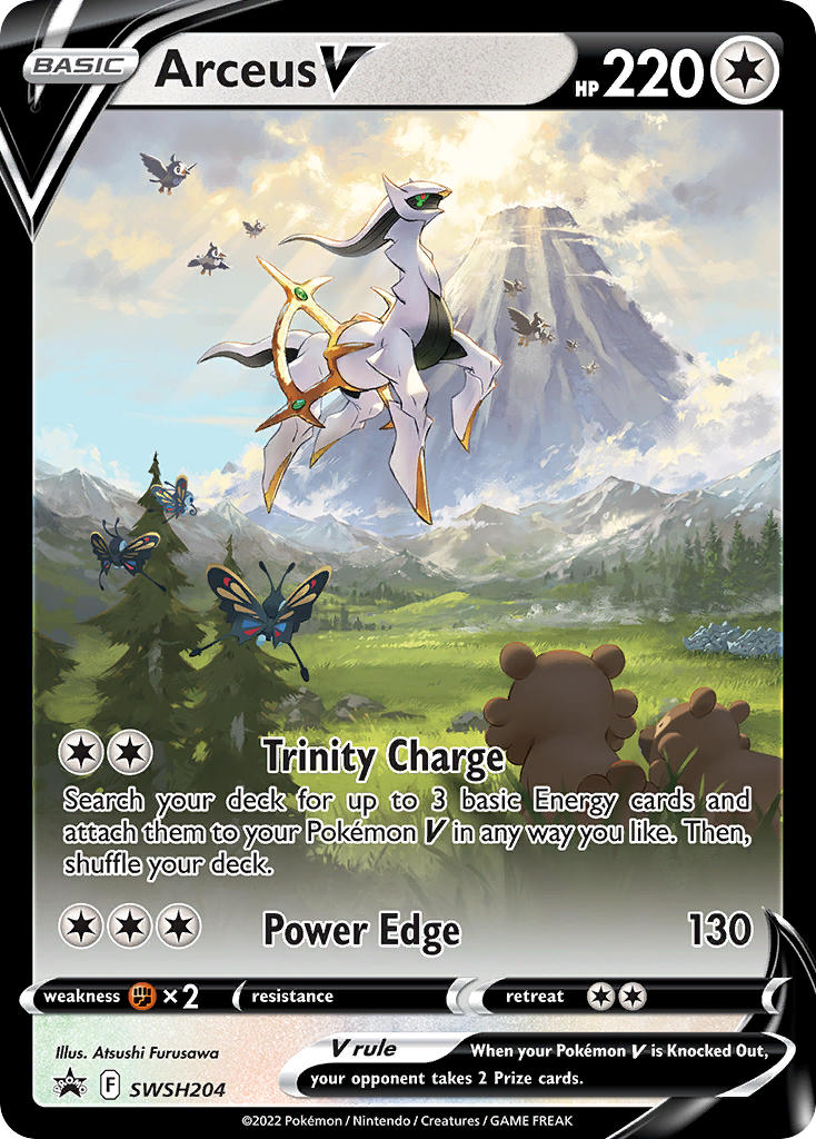 Arceus V - SWSH204 - Sword & Shield Promos