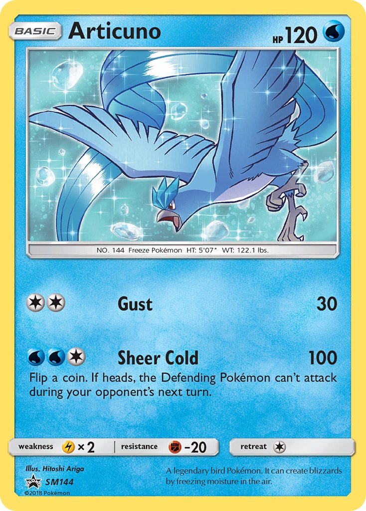 Articuno - SM144 - Sun & Moon Promos