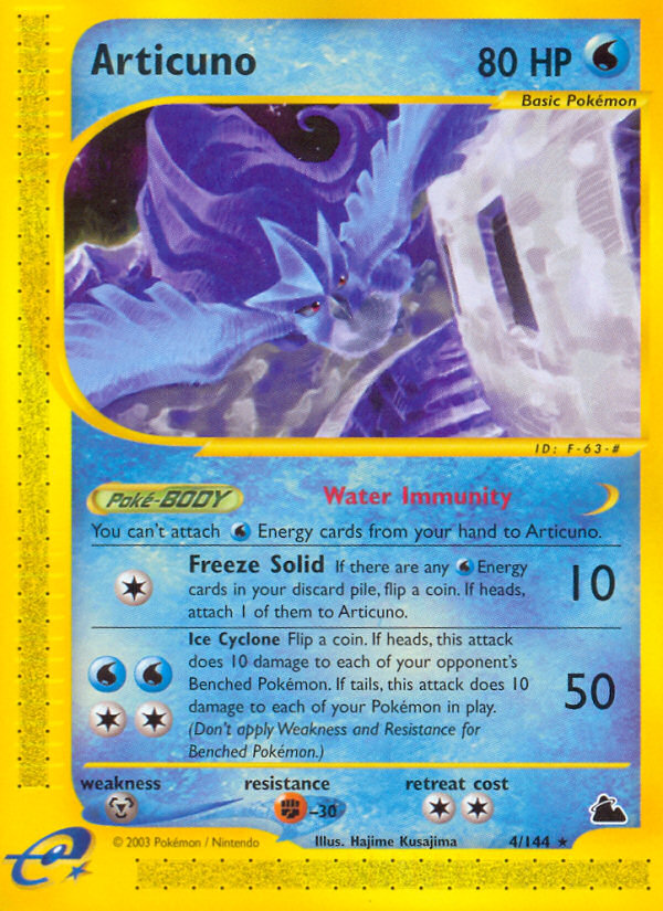 Articuno - 4/144 - Skyridge