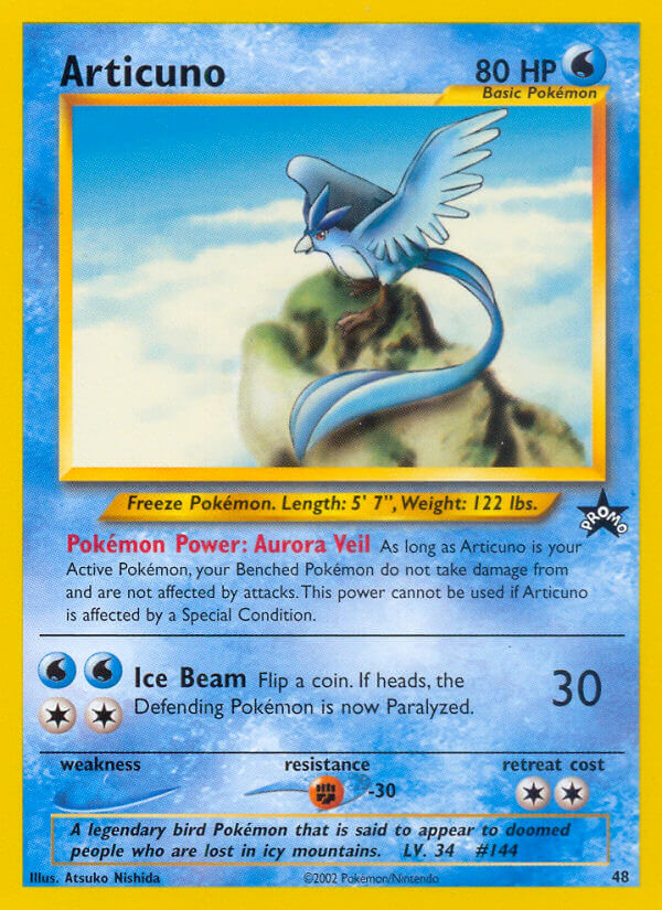 Articuno - 48 - Wizards Black Star Promos