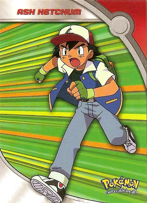 Ash Ketchum - HV1 - Topps - Series 2 - front