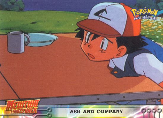 Ash and Company - 9 - Topps - Pokemon the first movie - front