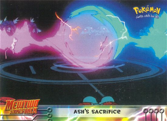 Ash's Sacrifice - 36 - Topps - Pokemon the first movie - front