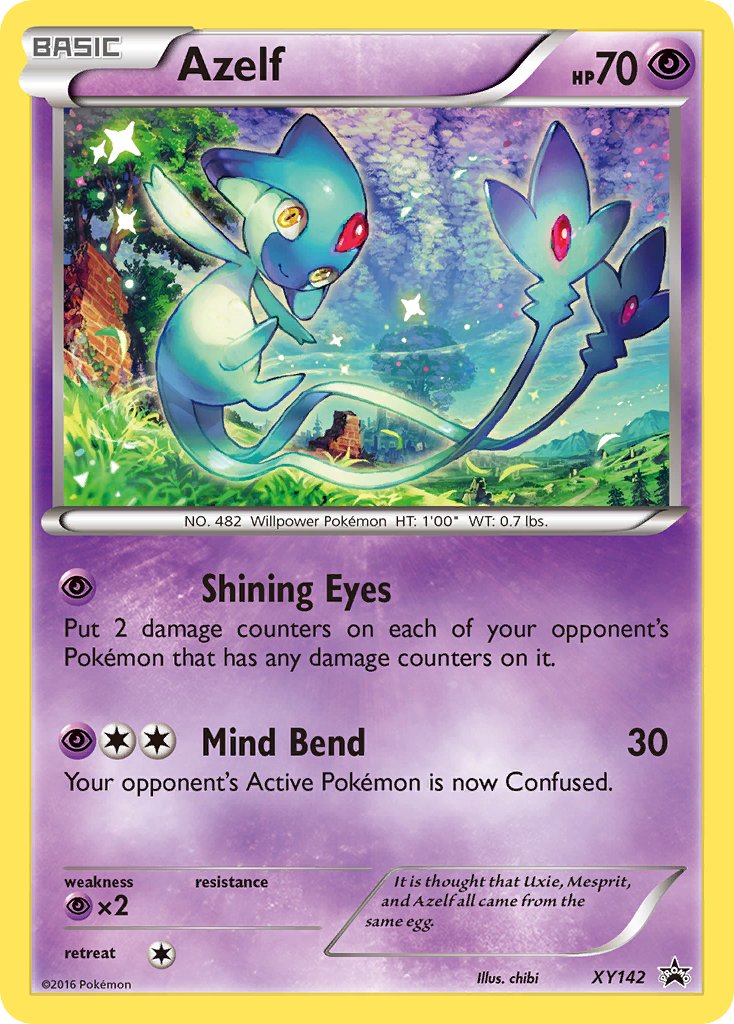 Azelf - XY142 - XY Promos