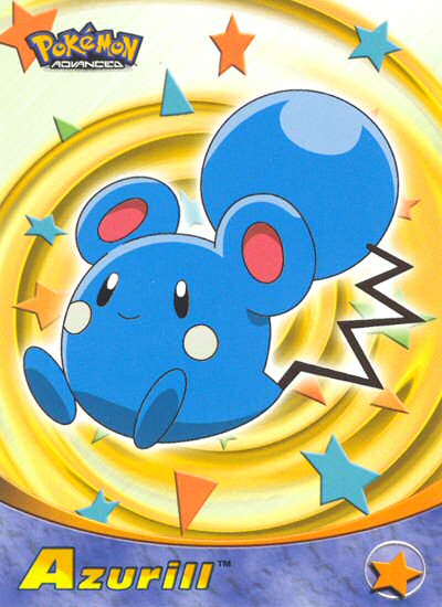 Azurill - 15 - Topps - Pokemon Advanced - front