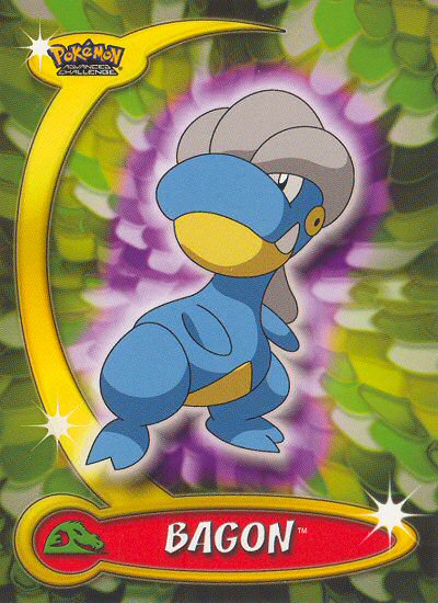 Bagon - 3 - Topps - Pokemon Advanced Challenge - front