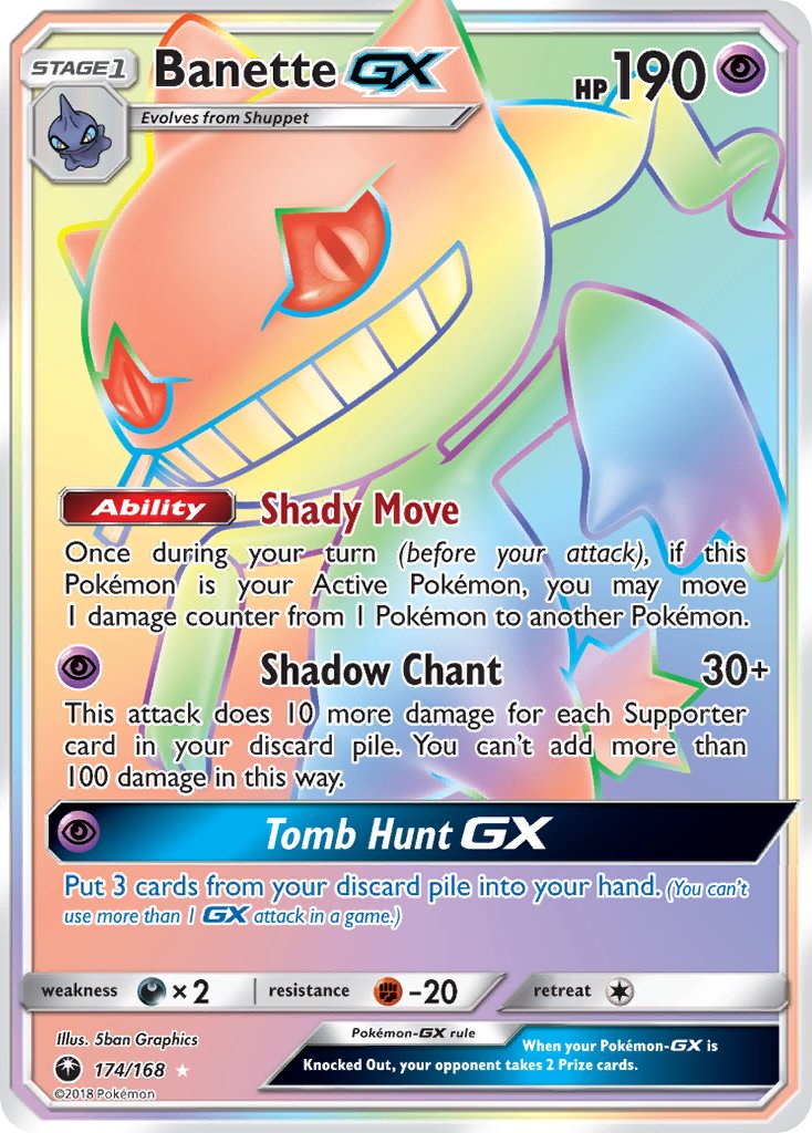 Banette-GX - 174 - Celestial Storm