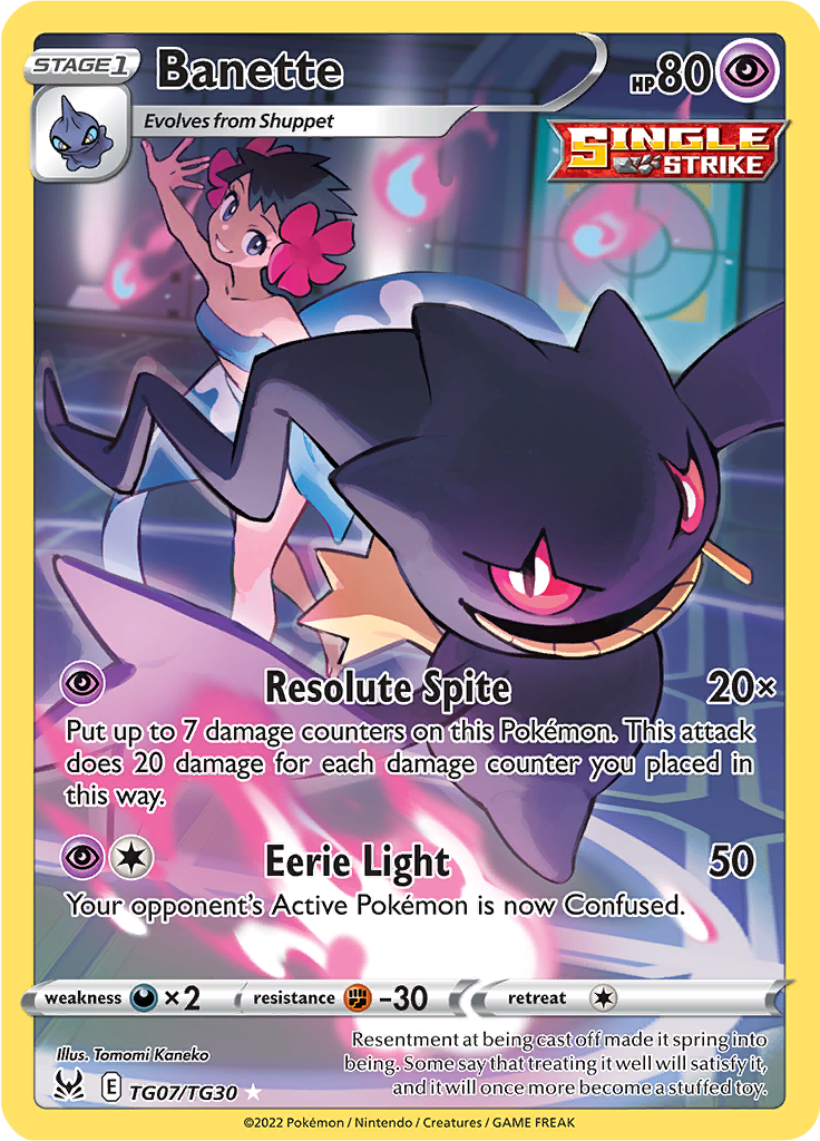 Banette - TG07 - Lost Origin