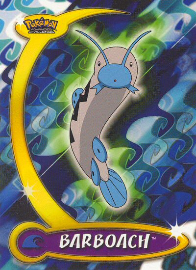 Barboach - 5 - Topps - Pokemon Advanced Challenge - front