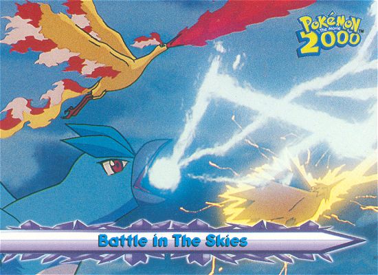 Battle In The Skies - 45 - Topps - Pokemon the Movie 2000 - front