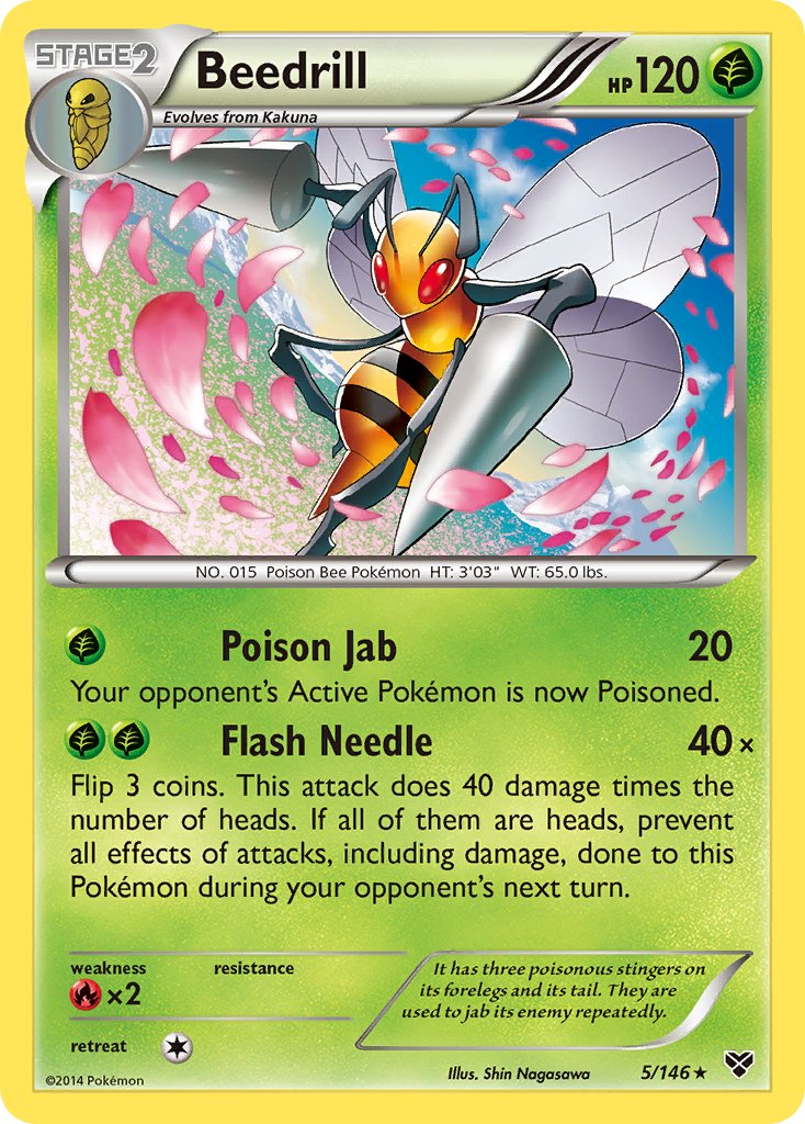 Beedrill - 5 - XY