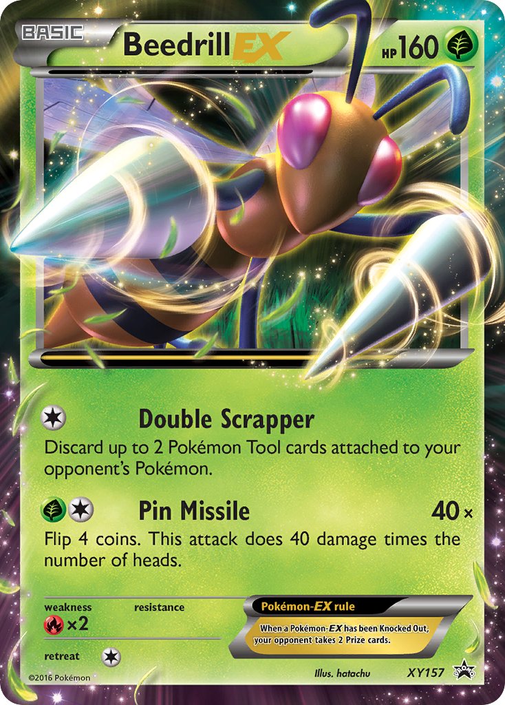 Beedrill-EX - XY157 - XY Promos